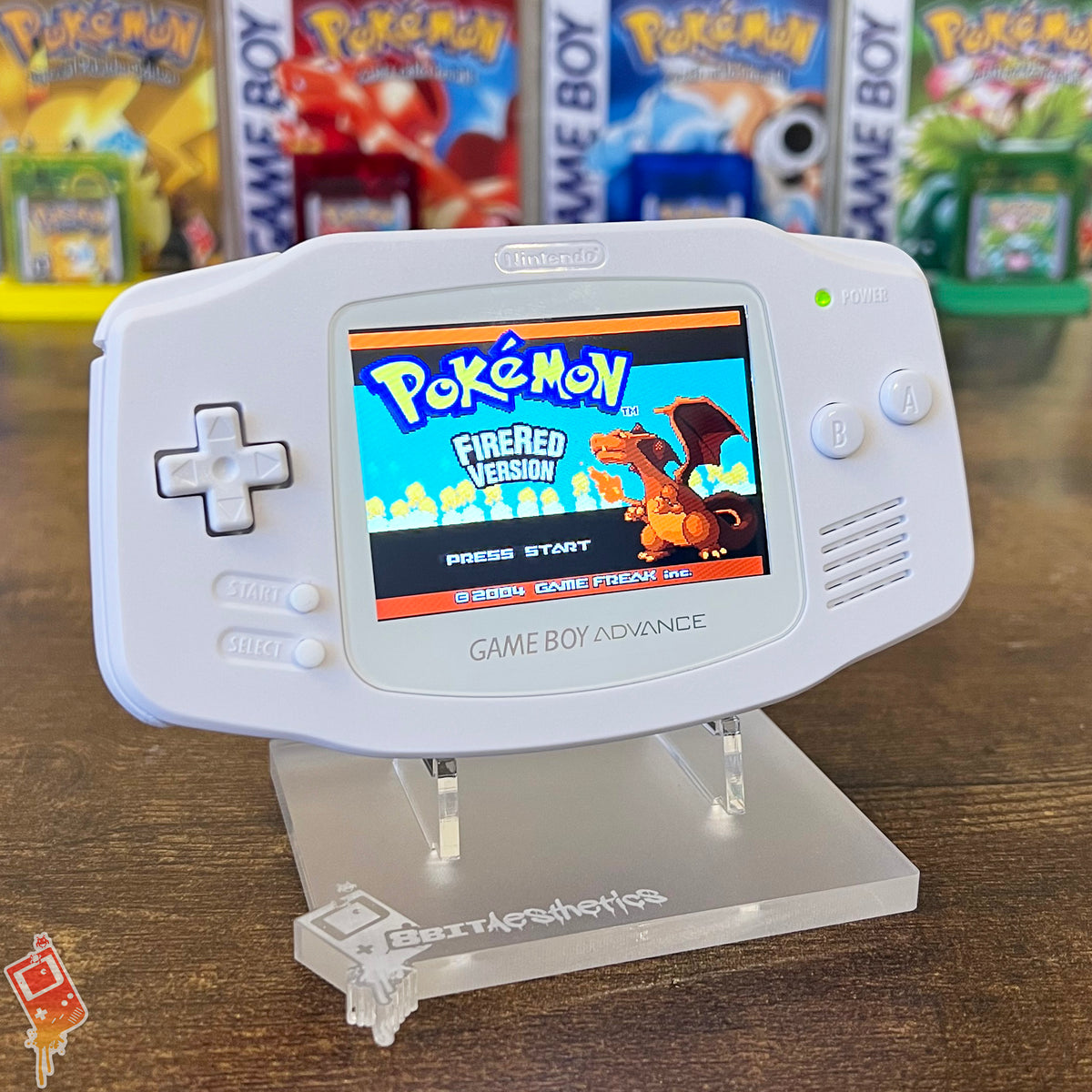 White Gameboy Advance store cib