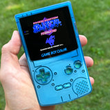 Semi-Transparent Sky Blue/Blue/Opal XL IPS Backlit Nintendo Gameboy Color