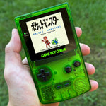 Transparent Green IPS XL Backlit Nintendo Gameboy Color