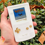 White/Gold Backlit Nintendo Gameboy Color